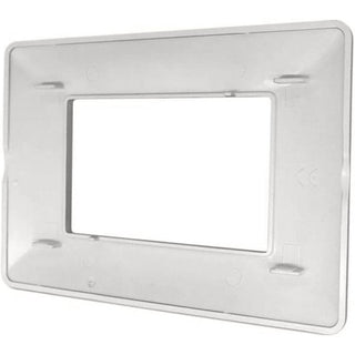 Placchetta 3 4 6 posti grigio scuro compatibile con matix cover