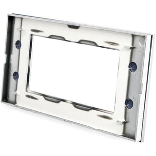 Placchetta in vetro silver 3-7 posti compatibile living light 503