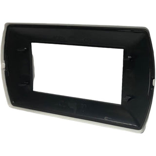 Placchetta bianca 3-7 posti compatibile living international 503