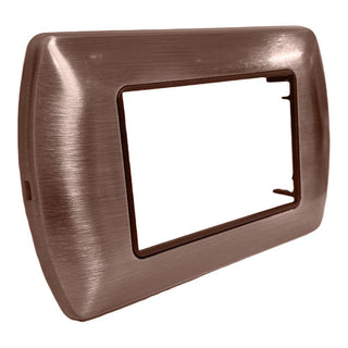 Placchetta rame 3-7 posti compatibile living international