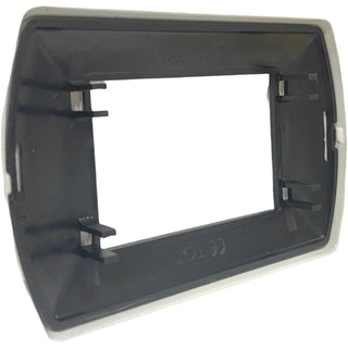 Placchetta bianca 3-7 posti compatibile living international 503