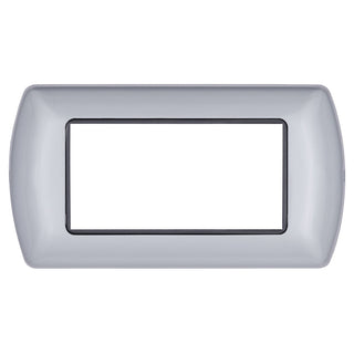 Placchetta grigio chiaro 3-7 posti compatibile living international