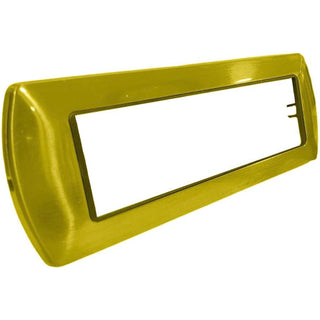 Placchetta oro lucido 3-7 posti compatibile living international 503