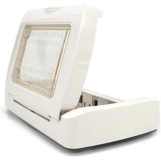 Placca idrobox 3 posti compatibile con vimar plana IP55 bianco