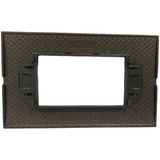 Placchetta testa di moro 3-7 posti compatibile living air cover