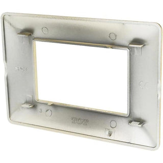 Placchetta 3 4 7 posti oro lucido compatibile con matix cover