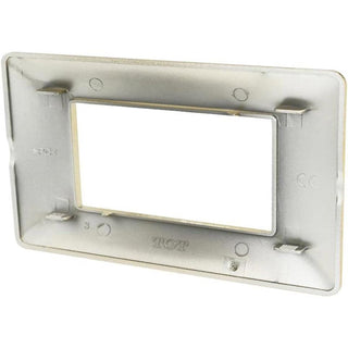 Placchetta 3 4 7 posti oro lucido compatibile con matix cover