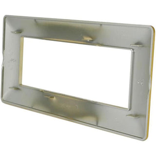 Placchetta 3 4 7 posti oro lucido compatibile con matix cover