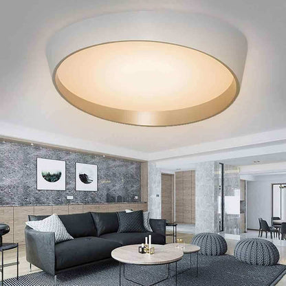 Plafoniera a led 46 watt lampada moderno da soffitto rotonda irregolare luce fredda calda naturale