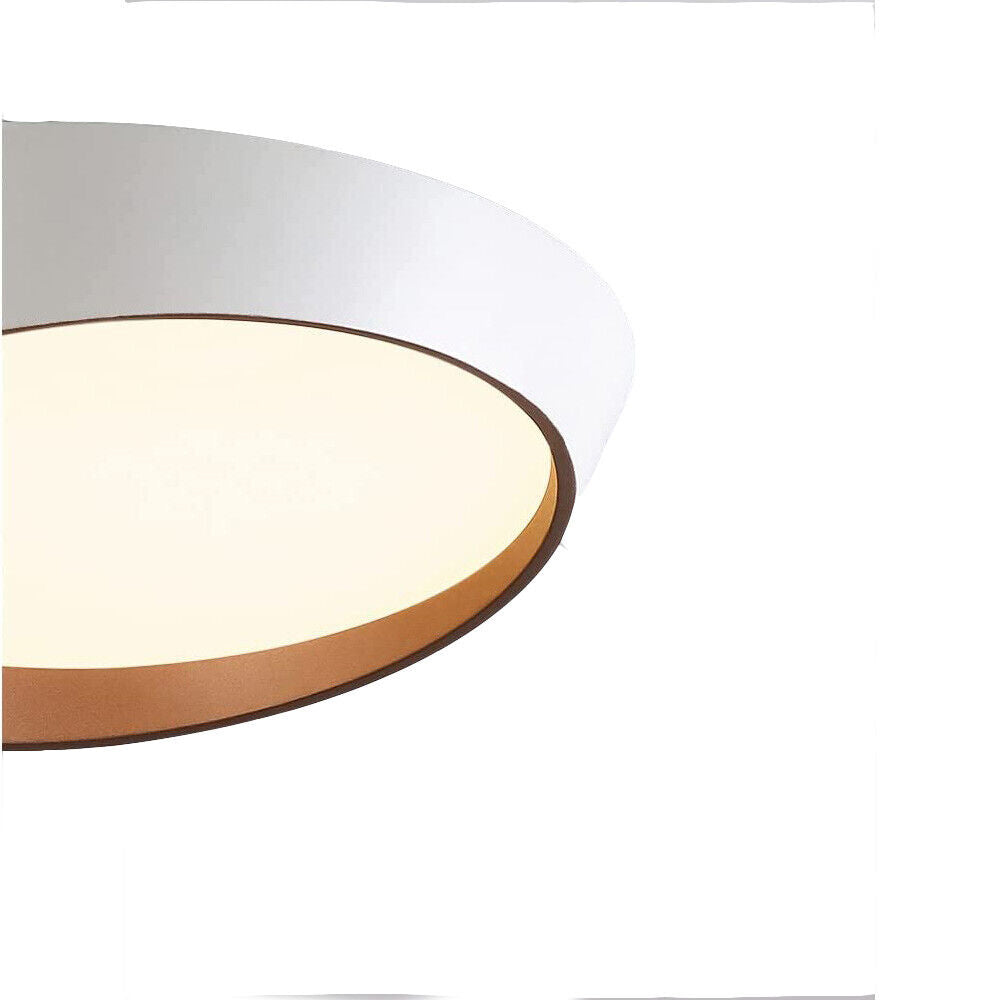 Plafoniera a led 46 watt lampada moderno da soffitto rotonda irregolare luce fredda calda naturale