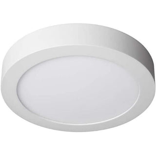 Plafoniera led montaggio esterno 6 watt cct tre colorazione di luce fredda calda naturale selezionabile