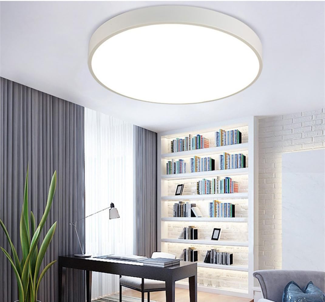 Plafoniera a led 70 watt rotonda lampada da soffitto bianca lampadario a luce fredda o naturale