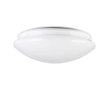 Plafoniera da soffitto tonda con scocca liscia da 18 24 e 36 watt con tecnologia CCT tre colorazione di luce con switch