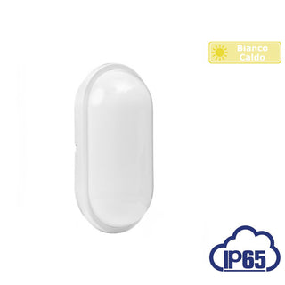 Applique a muro led 18 watt tartaruga luce fredda calda naturale IP65