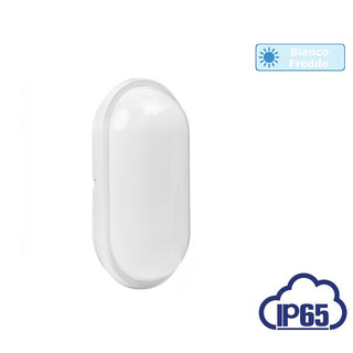 Applique a muro led 18 watt tartaruga luce fredda calda naturale IP65