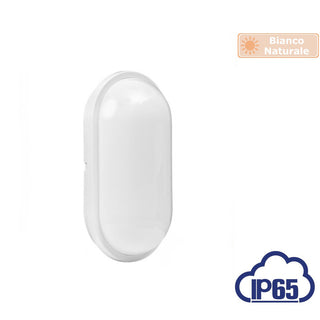 Applique a muro led 18 watt tartaruga luce fredda calda naturale IP65