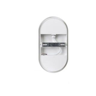 Applique a muro led 18 watt tartaruga luce fredda calda naturale IP65