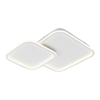 Plafoniera led due rombi 60 watt CCT a tripla colorazione di luce