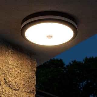 Plafoniera led 20W con sensore di movimento tecnologia CCT IP65