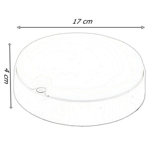 Plafoniera led 18 watt rotonda da soffitto IP65 luce 6500k 3000k 4000k