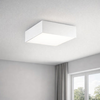 Mini plafoniera a led quadrata 22 watt tecnologia CCT da 3000k a 6500k