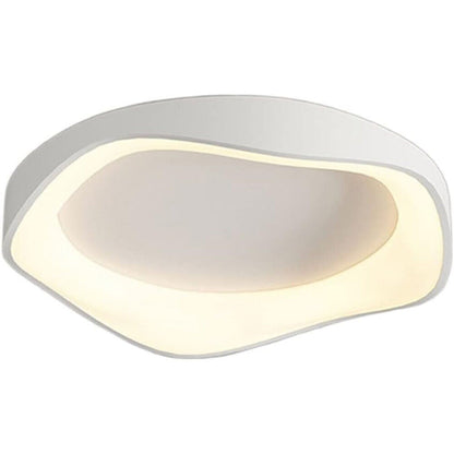 Plafoniera led a onda 38 watt ultra moderna tre colorazione di luce fredda 6500k calda 3000k naturale 4000k