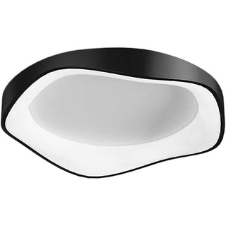 Plafoniera led a onda moderna 38 watt CCT tre colorazione di luce