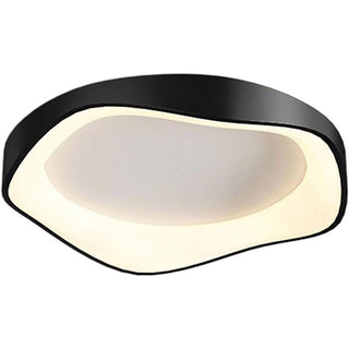 Plafoniera led a onda moderna 38 watt CCT tre colorazione di luce