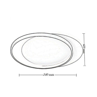 Plafoniera tonda 39 watt dimmerabile CCT tre colorazione di luce