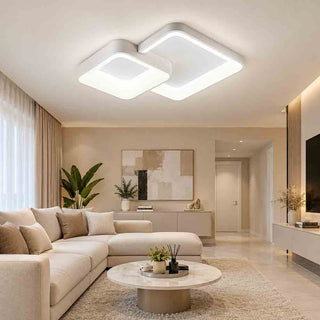 Plafoniera LED 58W Biasnco Dimmerabile con Telecomando