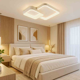 Plafoniera LED 58W Biasnco Dimmerabile con Telecomando