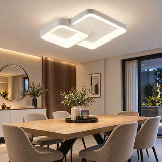Plafoniera LED 58W Biasnco Dimmerabile con Telecomando
