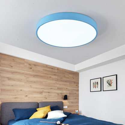 Plafoniera a led 70 watt rotonda lampada da soffitto celeste lampadario a luce fredda o naturale