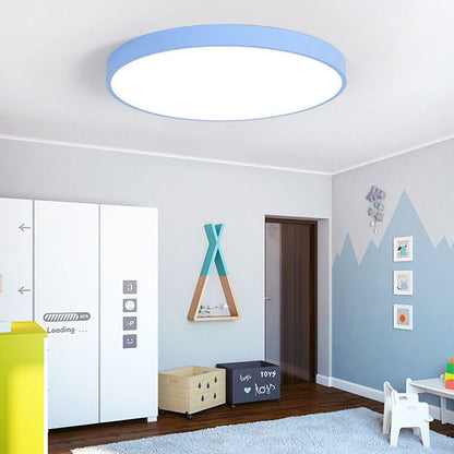 Plafoniera a led 70 watt rotonda lampada da soffitto celeste lampadario a luce fredda o naturale