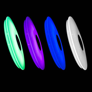 Plafoniera led RGB dimmerabile cassa bluetooh 65W telecomando APP