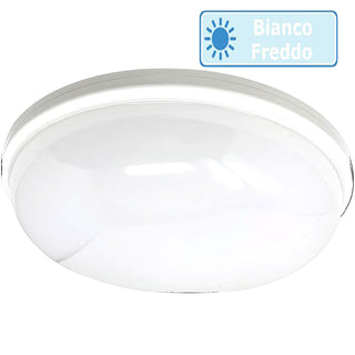 Plafoniera da soffitto a led 24 watt luce fredda calda naturale IP65