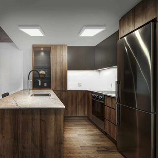 Plafoniera 120x30 cm pannello led 40 watt tre colorazione di luce CCT