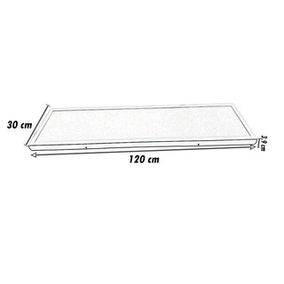 Plafoniera 120x30 cm pannello led 40 watt tre colorazione di luce CCT