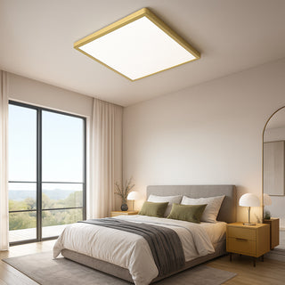 Plafoniera led slim quadrata 45 watt tecnologia CCT da 6500 a 2700k
