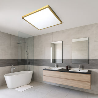 Plafoniera led slim quadrata 45 watt tecnologia CCT da 6500 a 2700k