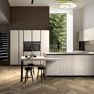 Plafoniera led 48 watt tonda spirale bianca e oro luce fredda 6500k