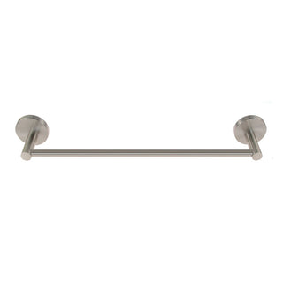 Porta asciugamani lungo da 40 e 60 cm in acciaio satinato modello Aria