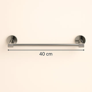 Porta asciugamani lungo da 40 e 60 cm in acciaio modello Stella