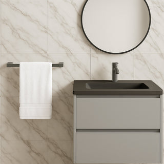 Porta asciugamani lungo 60 cm stilizzato acciaio modello Cromia