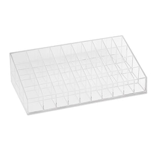 Organizer trucchi 36 scomparti espositore smalti rossetti cosmetici