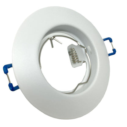 Porta faretto ad incasso fisso per cantrosoffitto supporto tondo per faretti lampada in alluminio