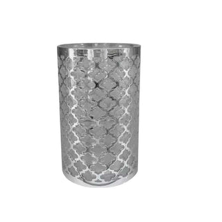 Accessori bagno argento barocco dispenser bicchiere piattino