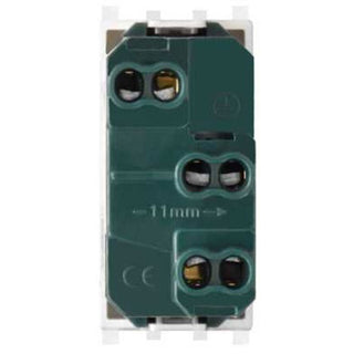 Prese bipasso bivalente 10-16A compatibile con vimar plana