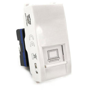 Suoneria Elettrica Vetrineinrete Per Campanello - Compatibile Vimar Plana, 220V 6A, 80 DB | Colore Nero - Foto 10