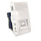 Presa di rete lan compatibile con vimar plana connettore rj45 8 pin utp cat5